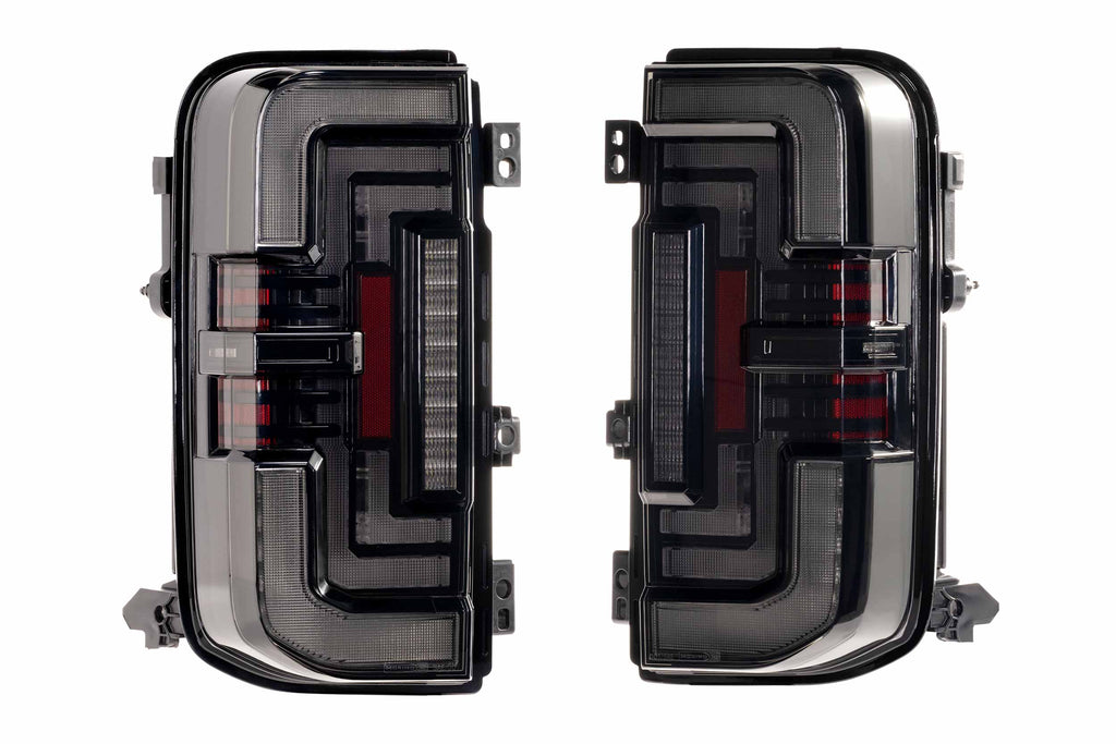 XB LED Tail Lights: Ford Bronco (21+ / Smoked Lens / Set)