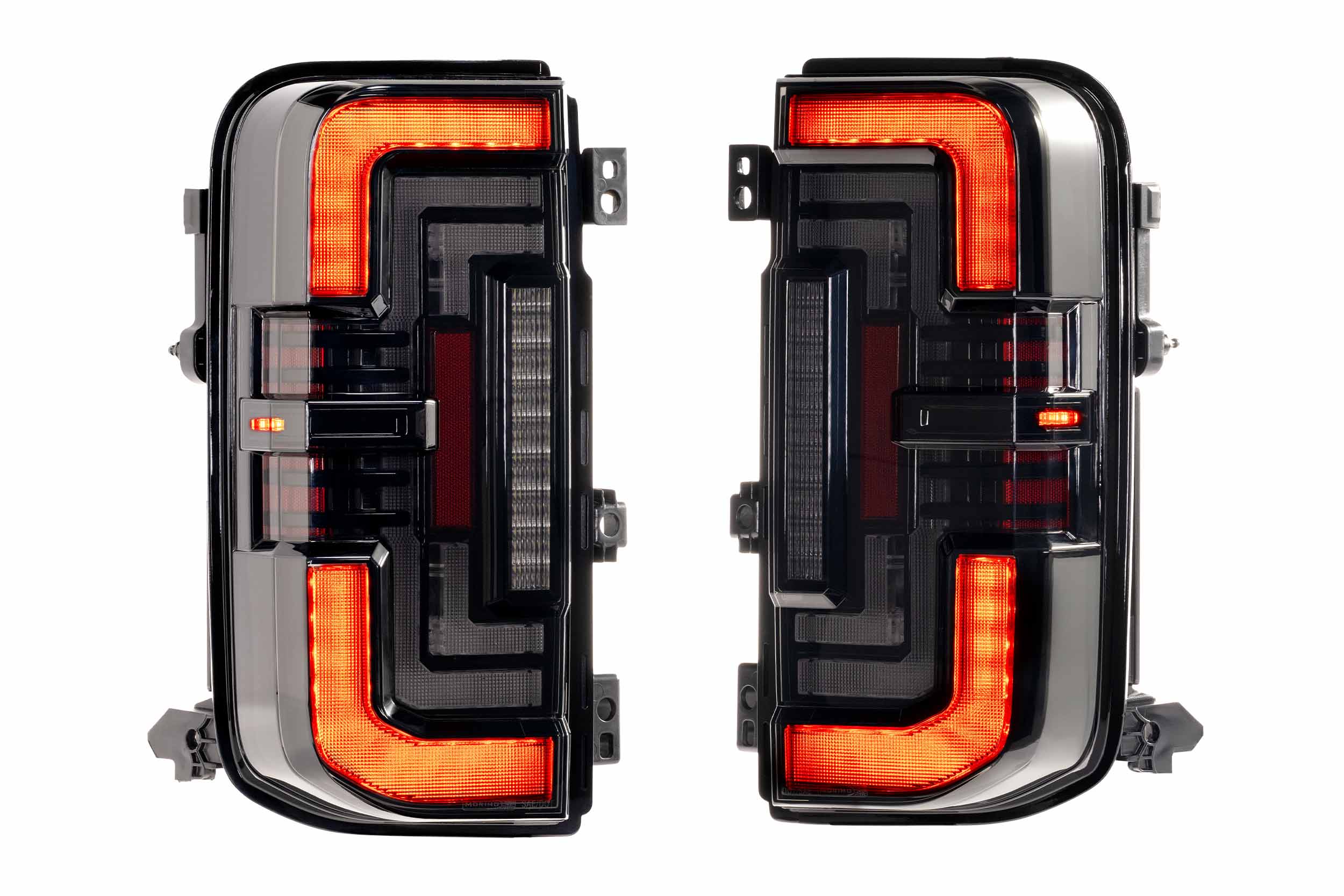 XB LED Tail Lights: Ford Bronco (21+ / Smoked Lens / Set)
