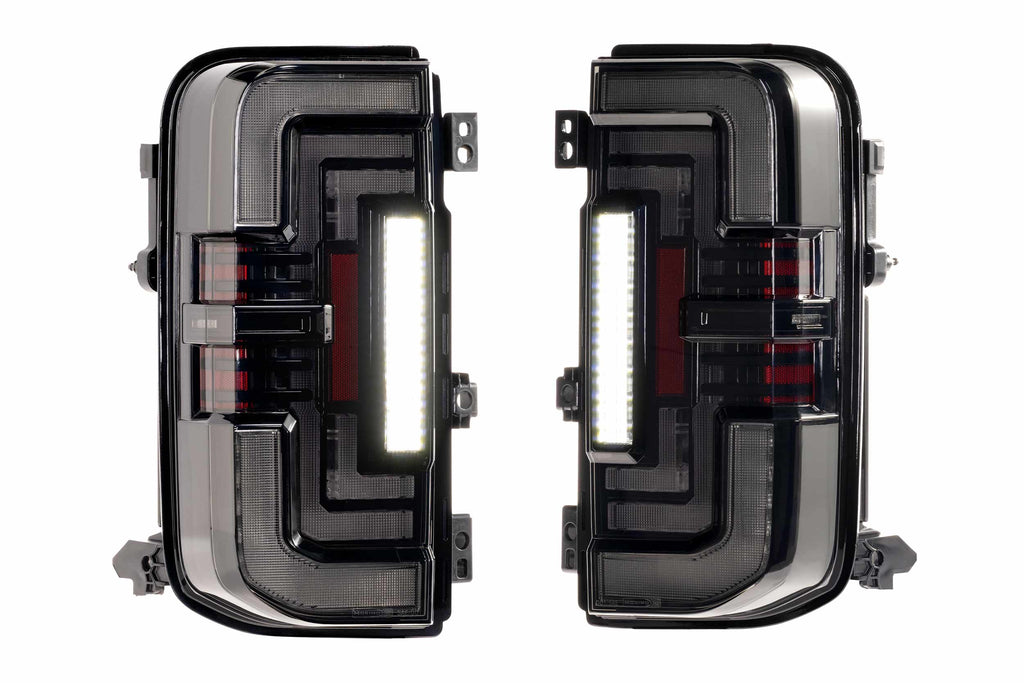 XB LED Tail Lights: Ford Bronco (21+ / Smoked Lens / Set)
