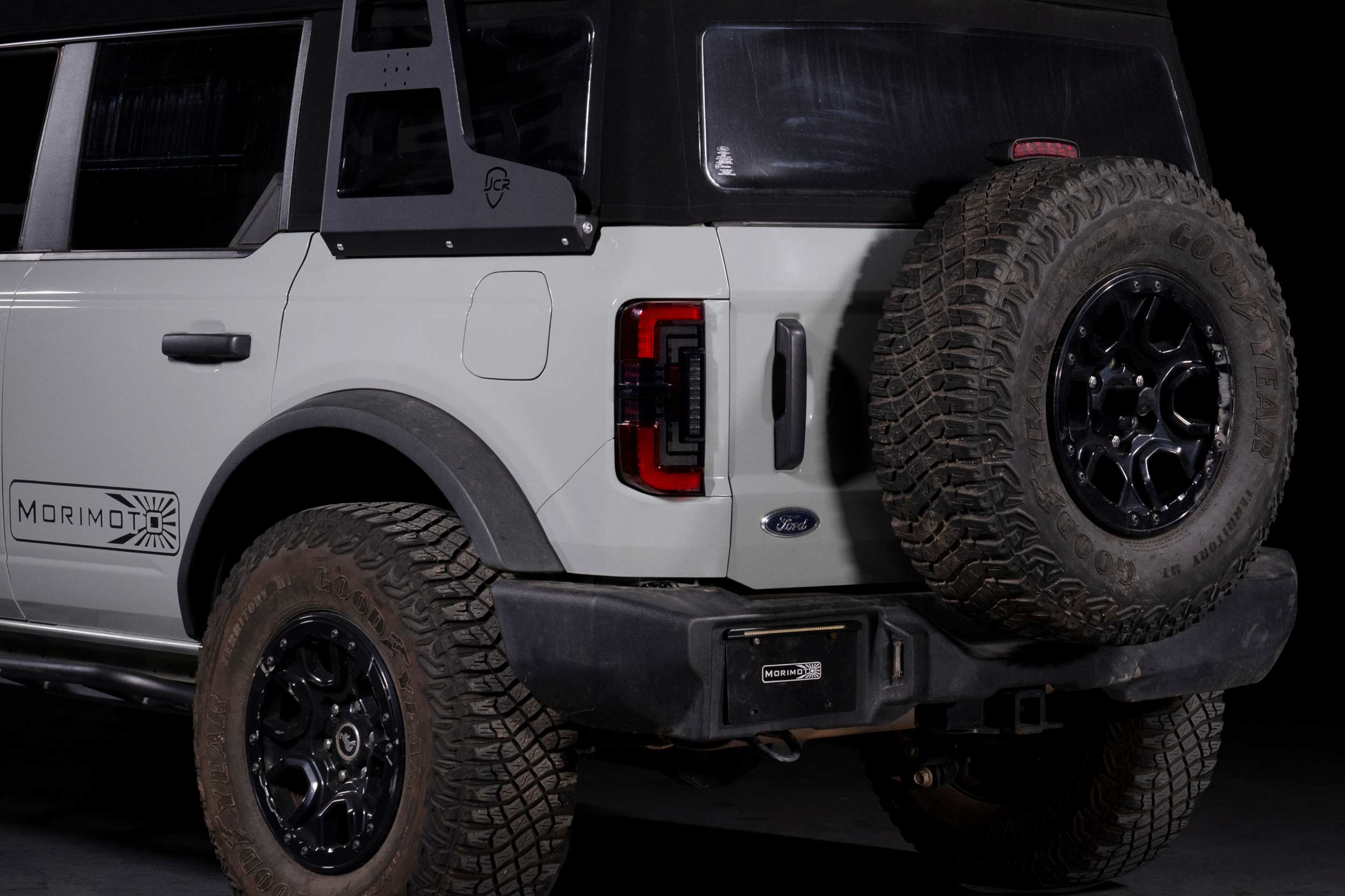 XB LED Tail Lights: Ford Bronco (21+ / Smoked Lens / Set)