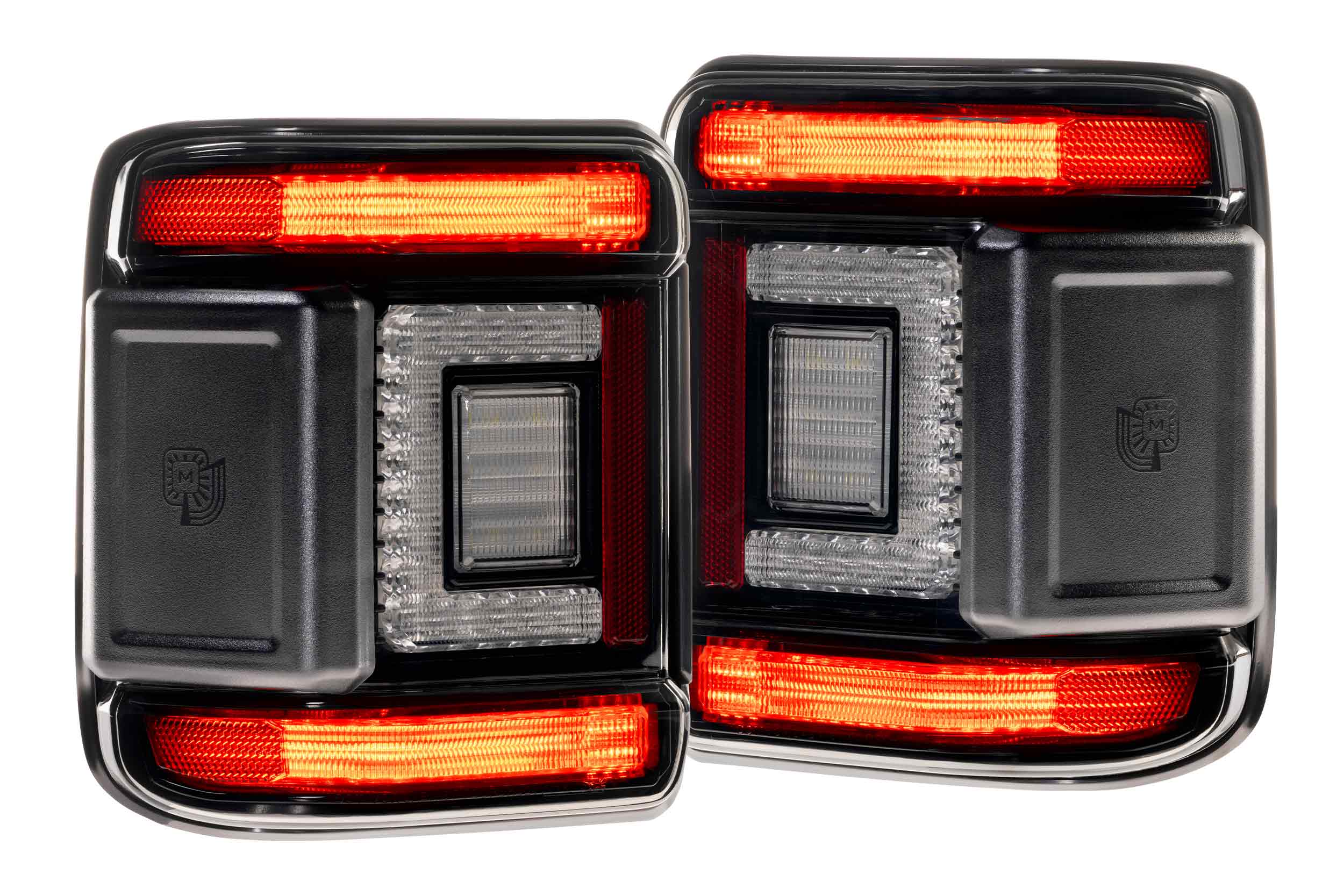 XB LED Tail Lights: Jeep Wrangler JL (18+ / Smoked Lens / Set)