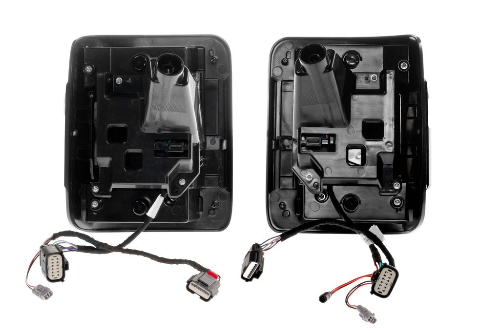 XB LED Tail Lights: Jeep Wrangler JL (18+ / Smoked Lens / Set)