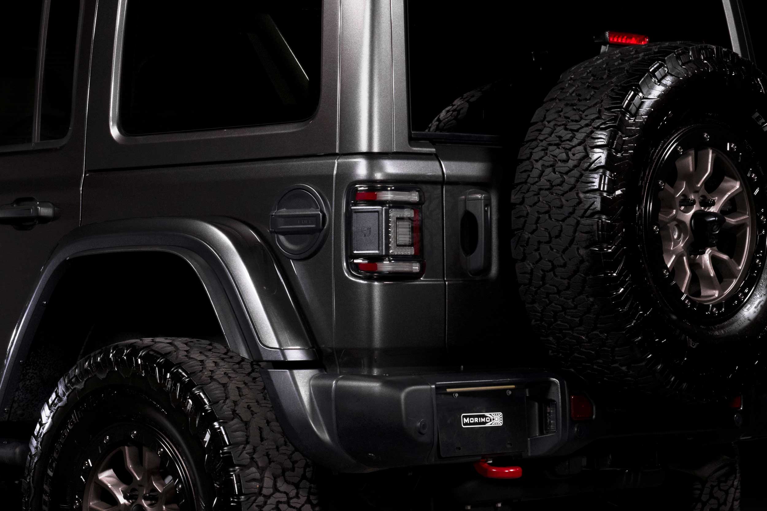 XB LED Tail Lights: Jeep Wrangler JL (18+ / Smoked Lens / Set)