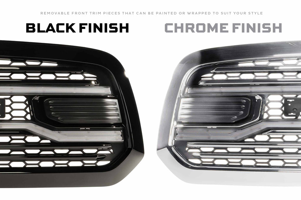 XBG LED Grille: Dodge Ram 1500 (13-18 / Black)
