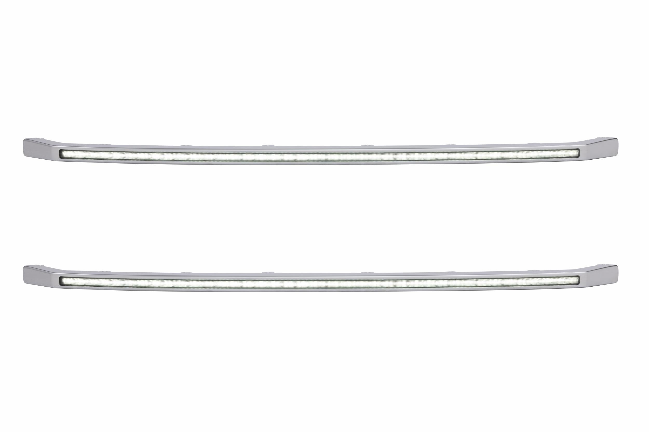 XBG LED DRL Grille Inserts: Ford Super Duty Platinum (20-22 / White DRL / Set)