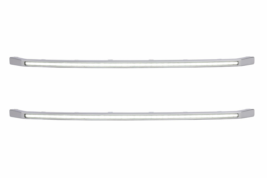 XBG LED DRL Grille Inserts: Ford Super Duty Platinum (20-22 / White DRL / Set)