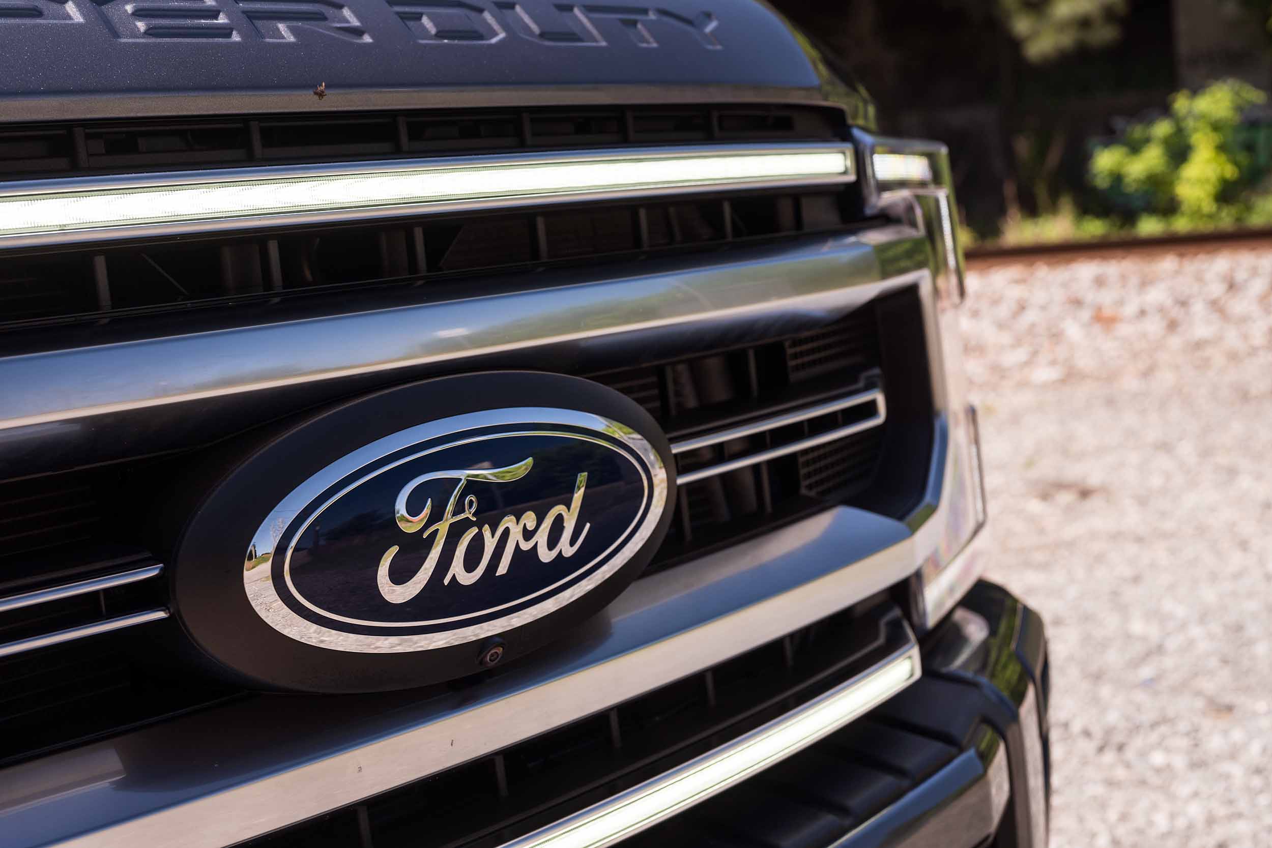 XBG LED DRL Grille Inserts: Ford Super Duty Platinum (20-22 / White DRL / Set)