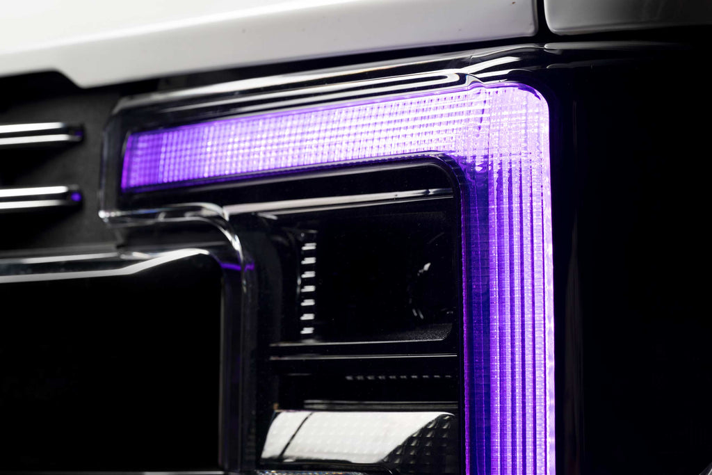 XRGB LED Headlights: 17-19 Ford Super Duty (Set)