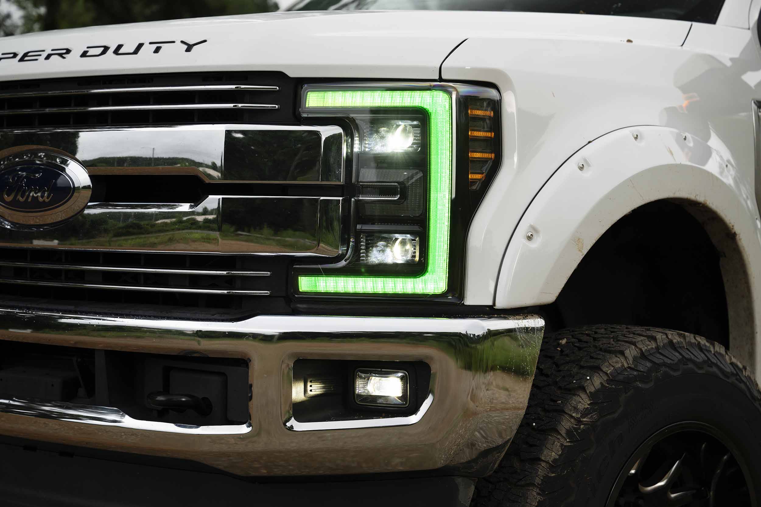 XRGB LED Headlights: 17-19 Ford Super Duty (Set)