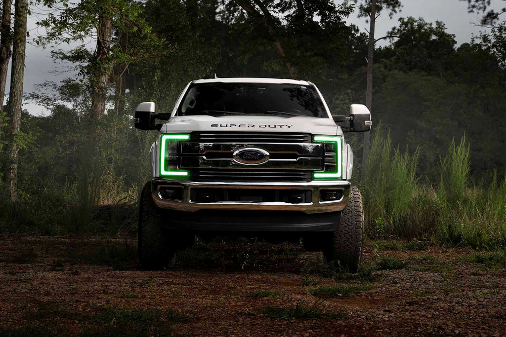 XRGB LED Headlights: 17-19 Ford Super Duty (Set)