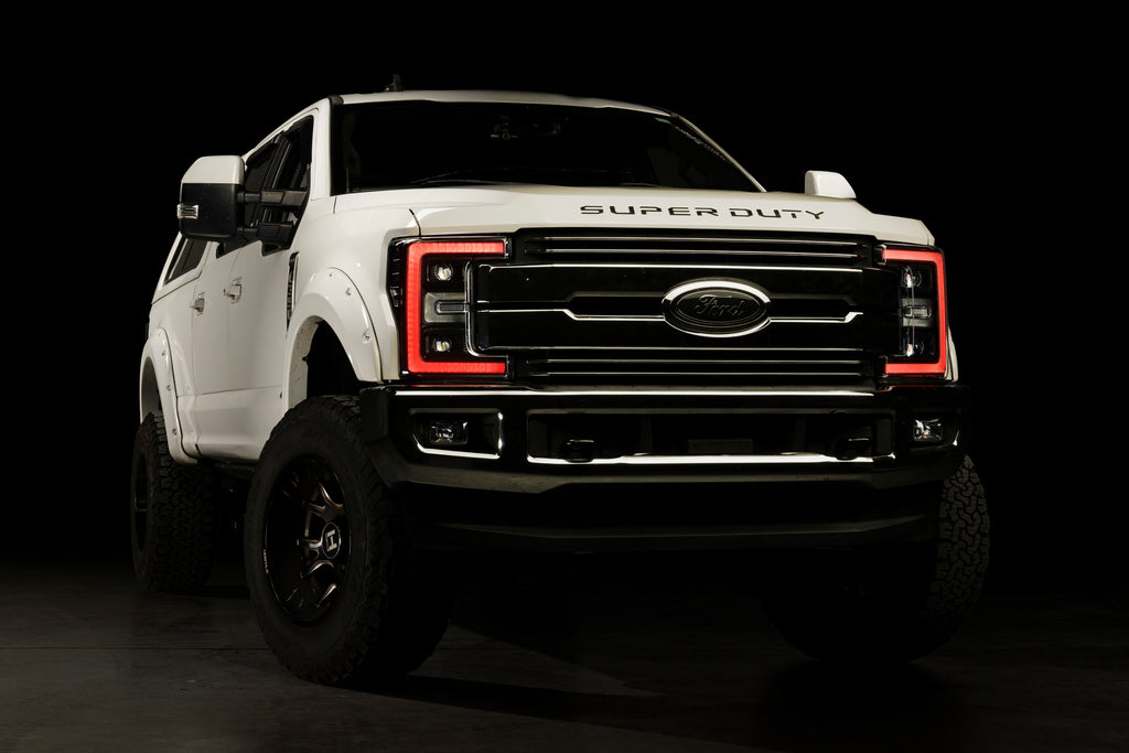 XRGB LED Headlights: 17-19 Ford Super Duty (Set)