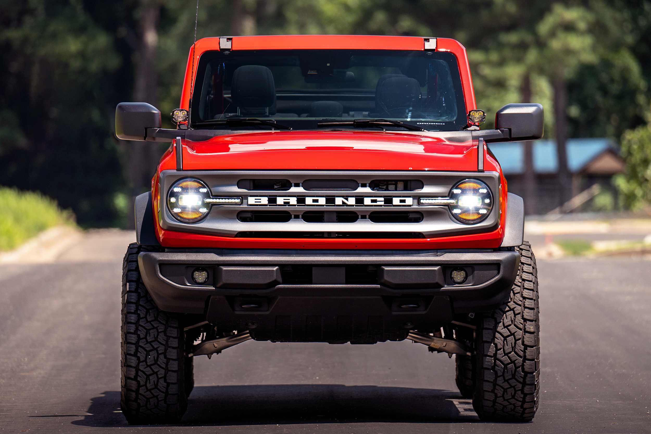 XB LED Headlights: Ford Bronco (21+ / White DRL / Set)