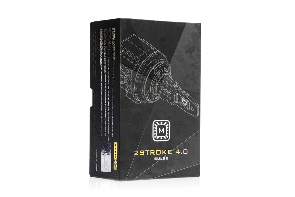 H11/H9/H8: 2Stroke 4.0 LED Bulb (Yellow) (Each)