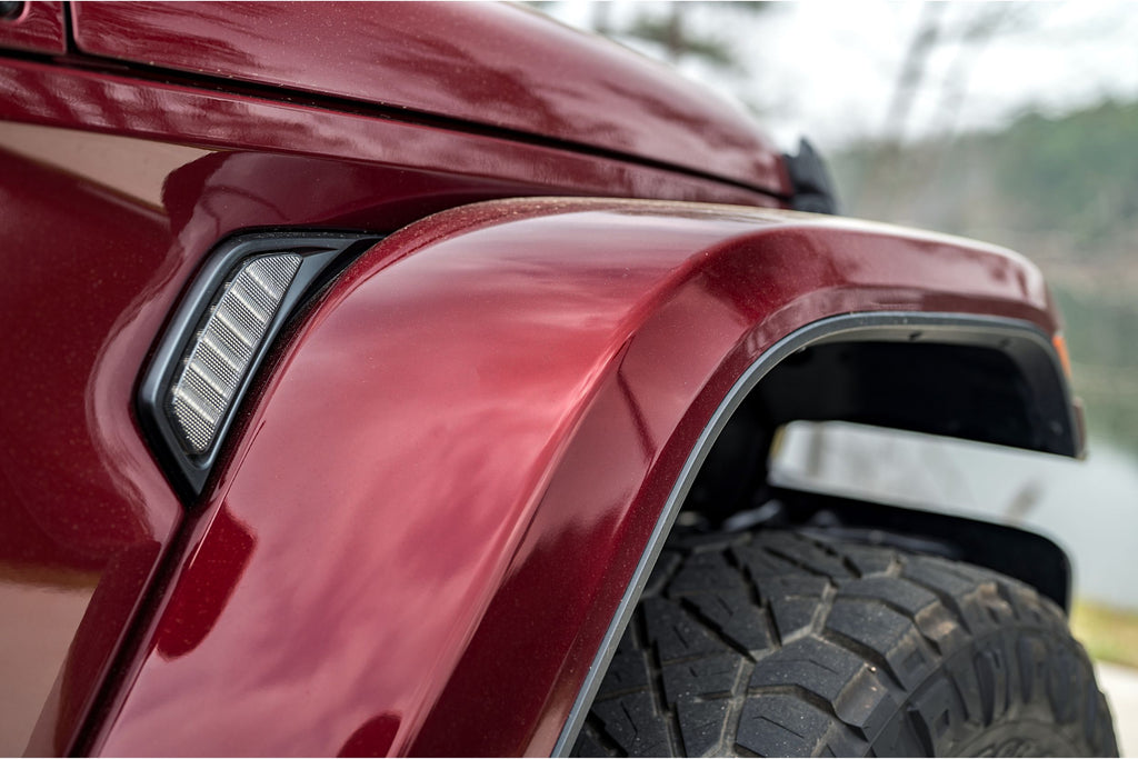 XB LED Side Markers: Jeep JL / JT (18+ / Side Vent / Set)