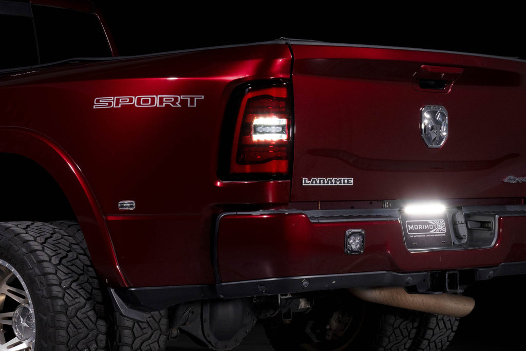XB LED Tail Lights: Ram HD (19-24 / Red Lens / Set)