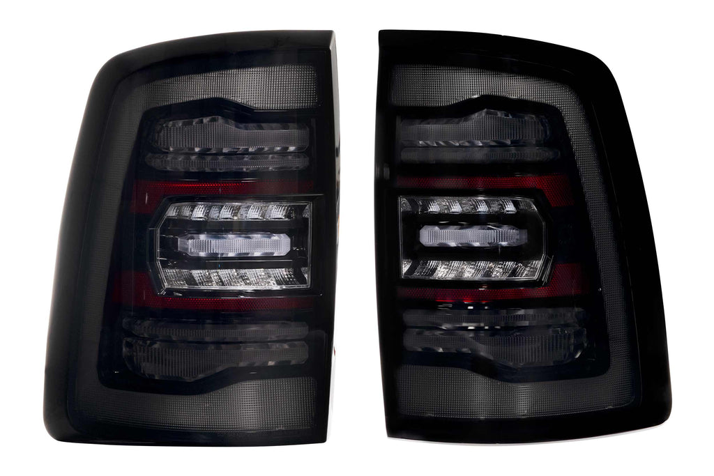 XB LED Tail Lights: Ram HD (19-24 / Smoked Lens / Set)