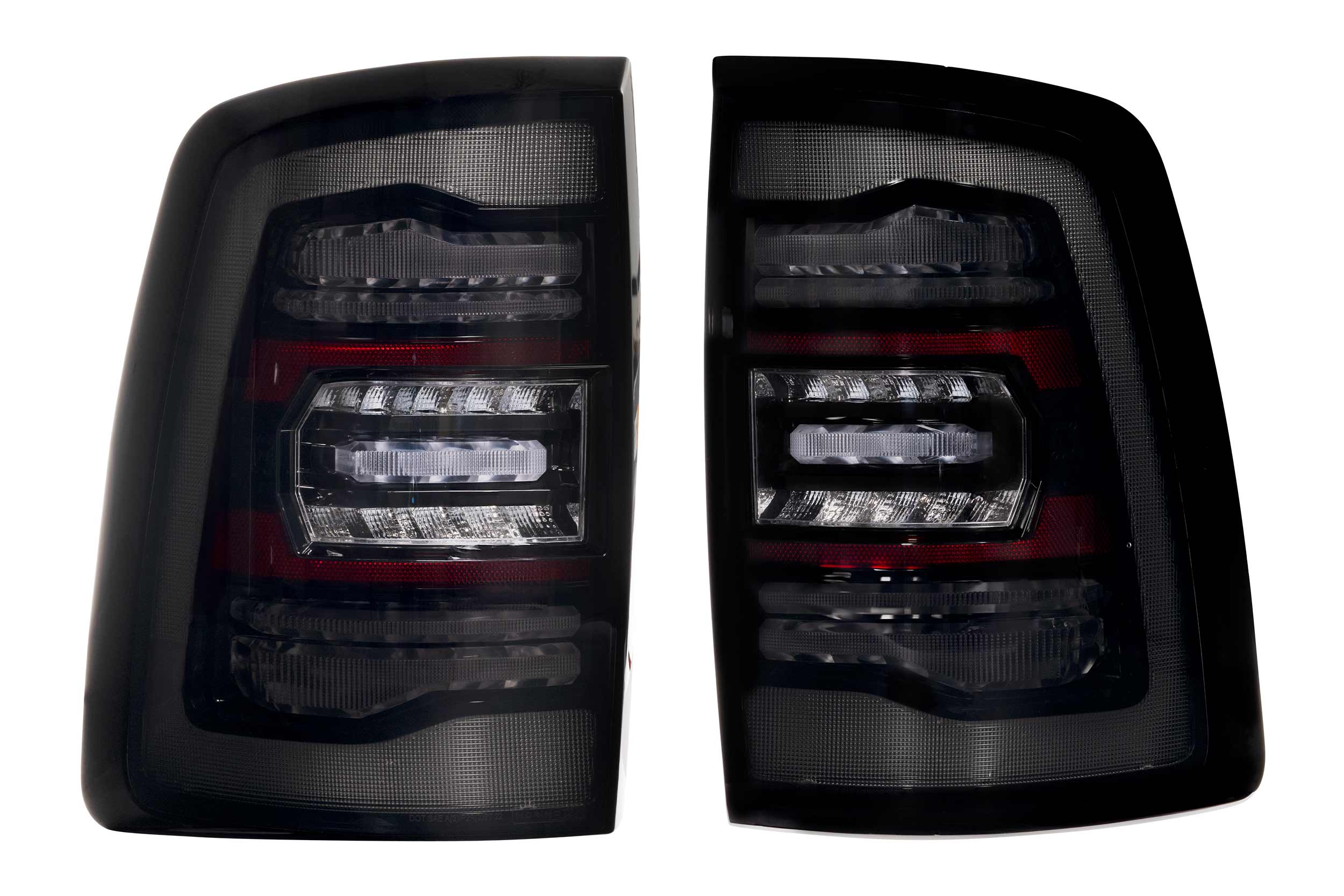 XB LED Tail Lights: Ram HD (19-24 / Smoked Lens / Set)