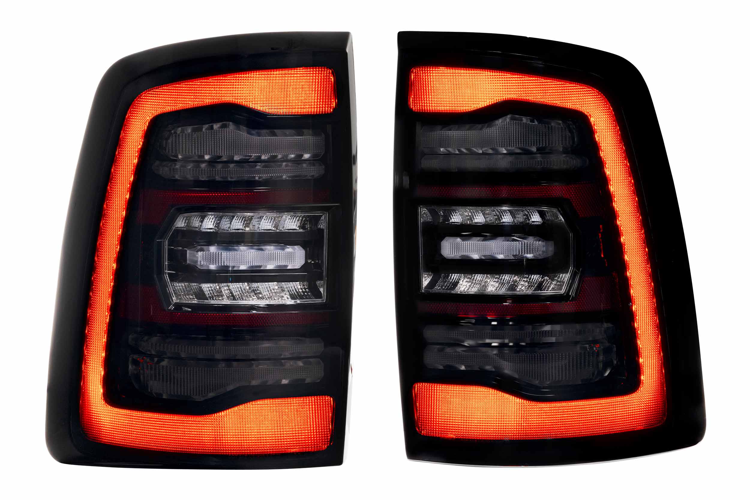 XB LED Tail Lights: Ram HD (19-24 / Smoked Lens / Set)