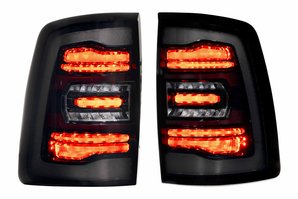 XB LED Tail Lights: Ram HD (19-24 / Smoked Lens / Set)