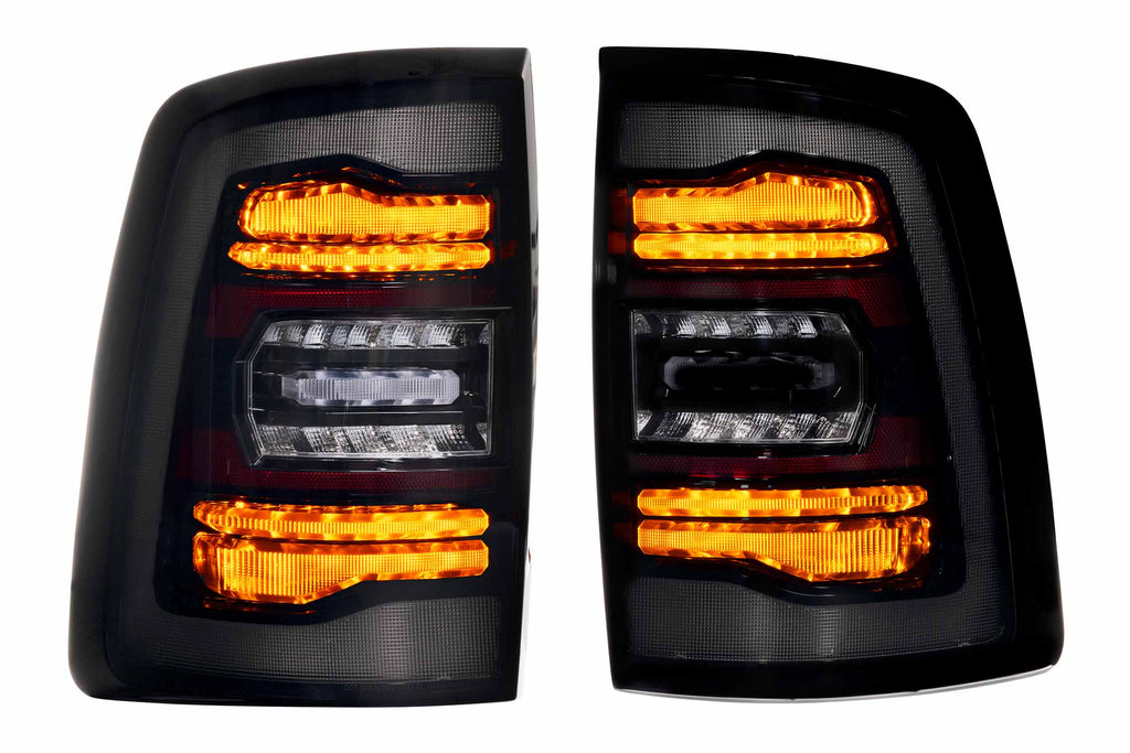 XB LED Tail Lights: Ram HD (19-24 / Smoked Lens / Set)
