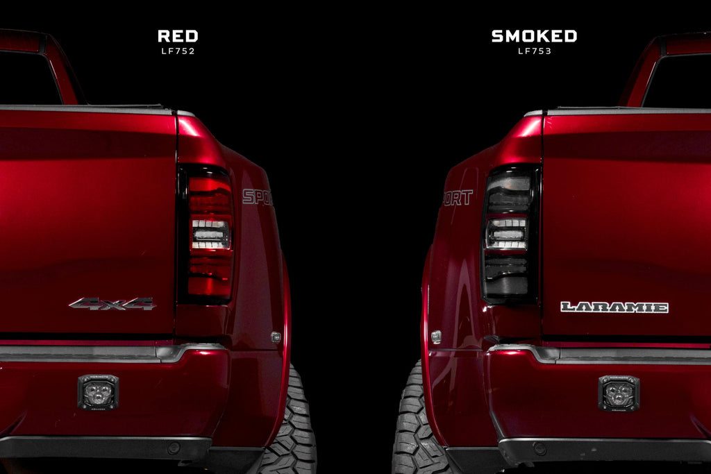 XB LED Tail Lights: Ram HD (19-24 / Smoked Lens / Set)