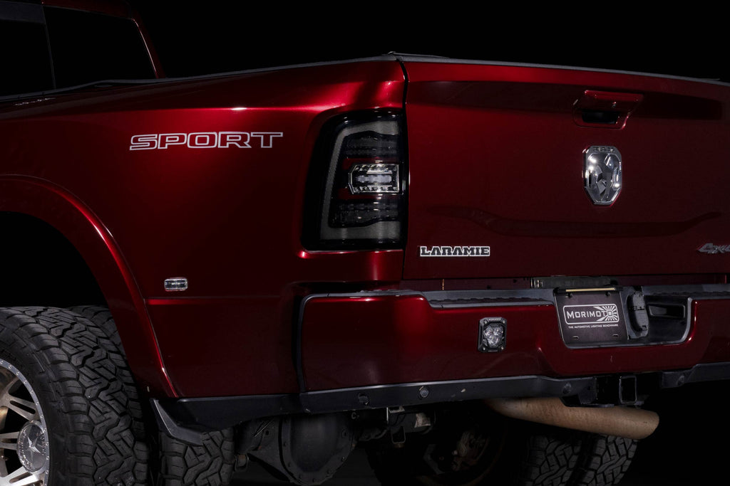 XB LED Tail Lights: Ram HD (19-24 / Smoked Lens / Set)