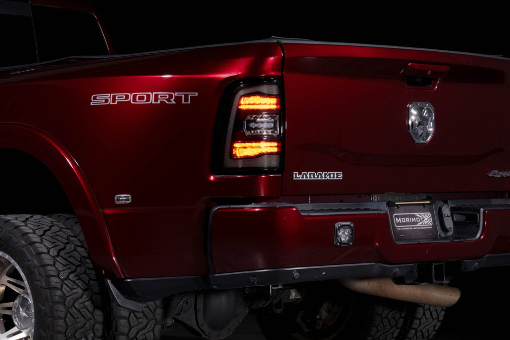 XB LED Tail Lights: Ram HD (19-24 / Smoked Lens / Set)