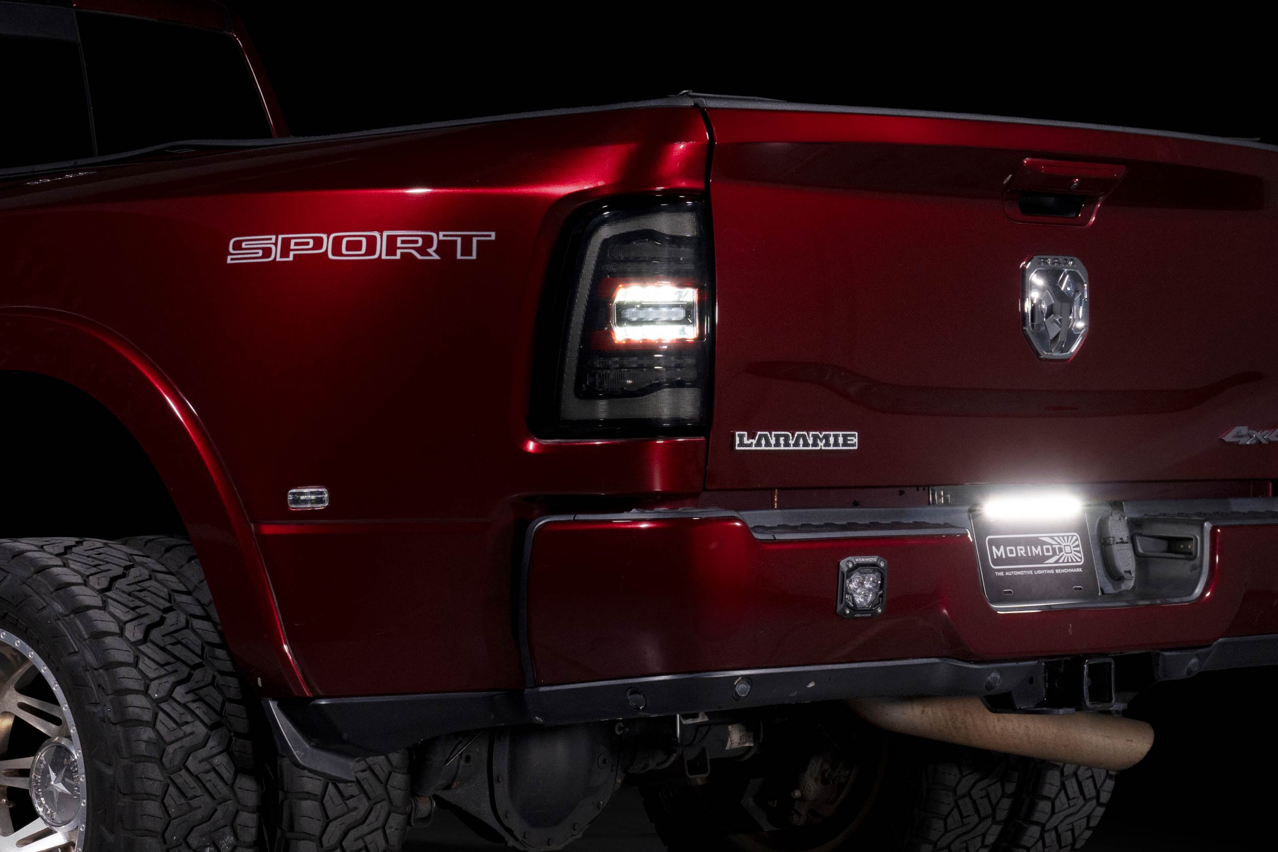 XB LED Tail Lights: Ram HD (19-24 / Smoked Lens / Set)