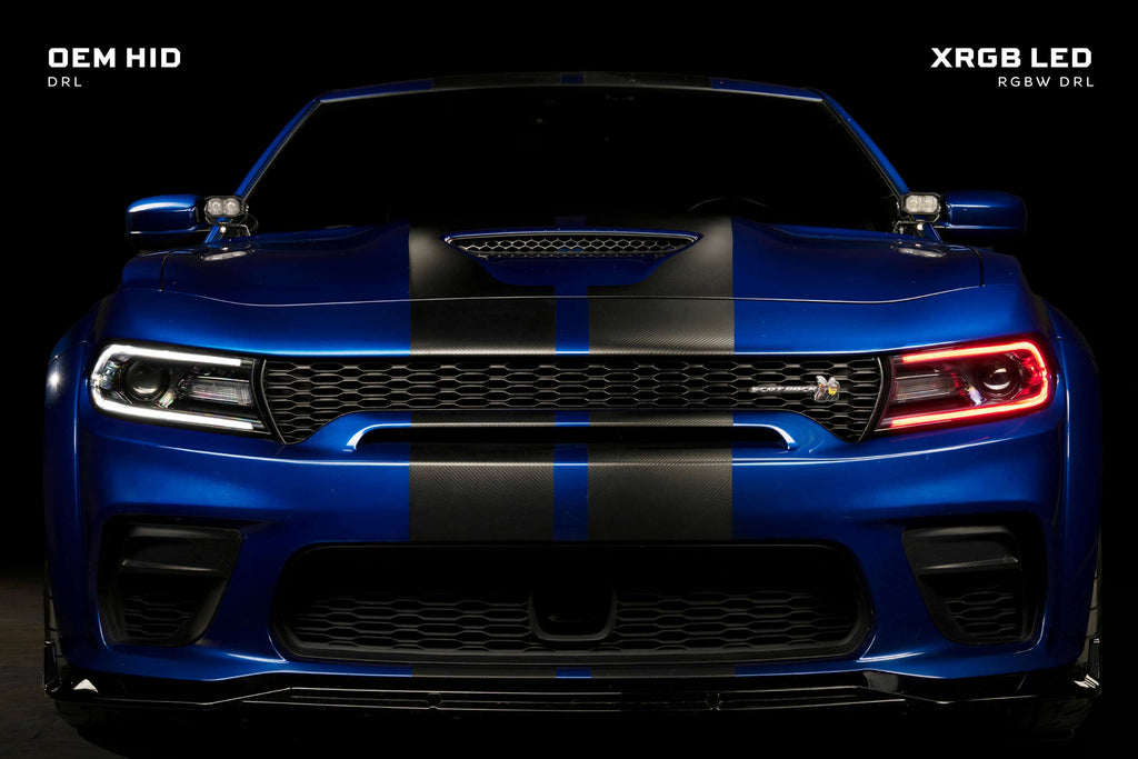 XRGB LED Headlights: 15-23 Dodge Charger (Set)