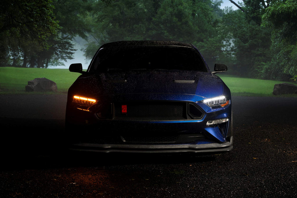 XB LED Headlights: 18-23 Ford Mustang (Gen II / Set)