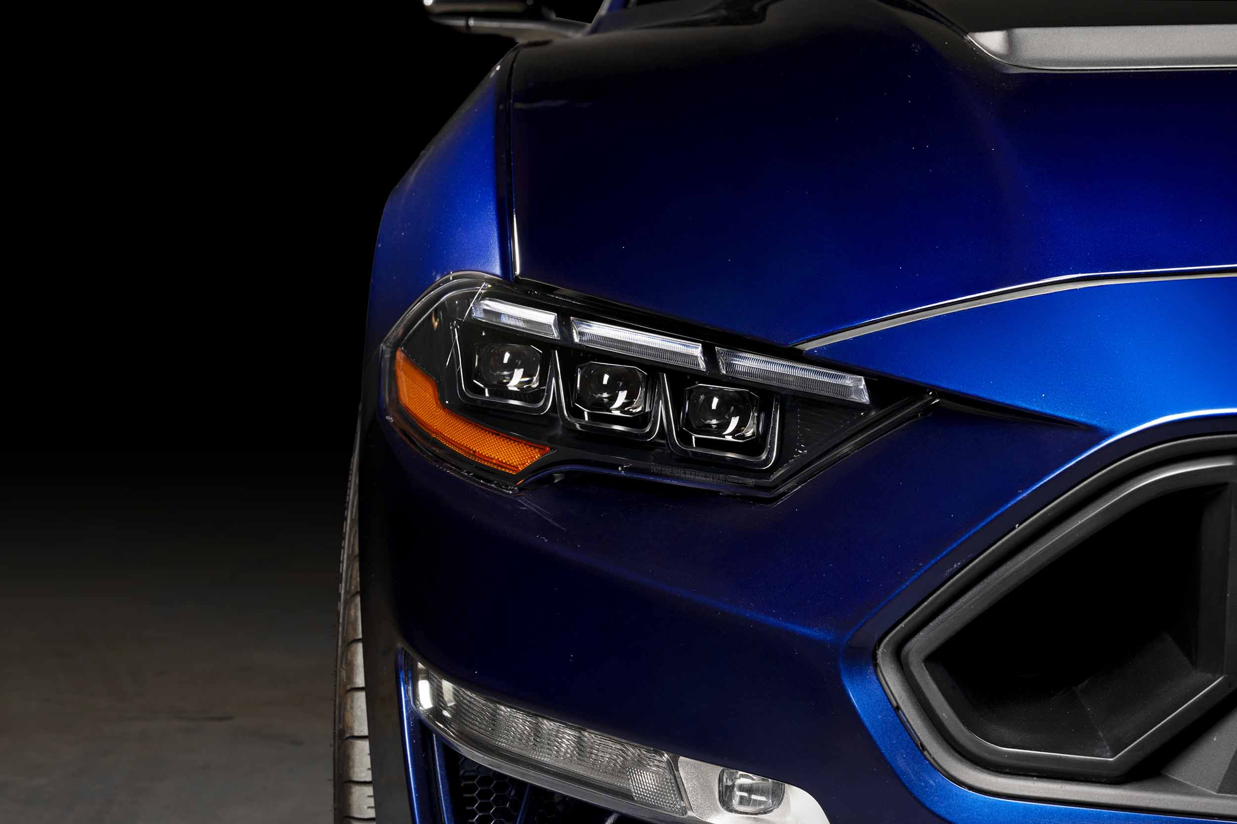 XB LED Headlights: 18-23 Ford Mustang (Gen II / Set)