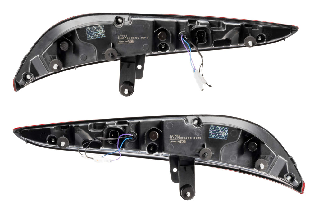 XB LED Tail Lights: Toyota Supra (20+ / Red Lens / Set)