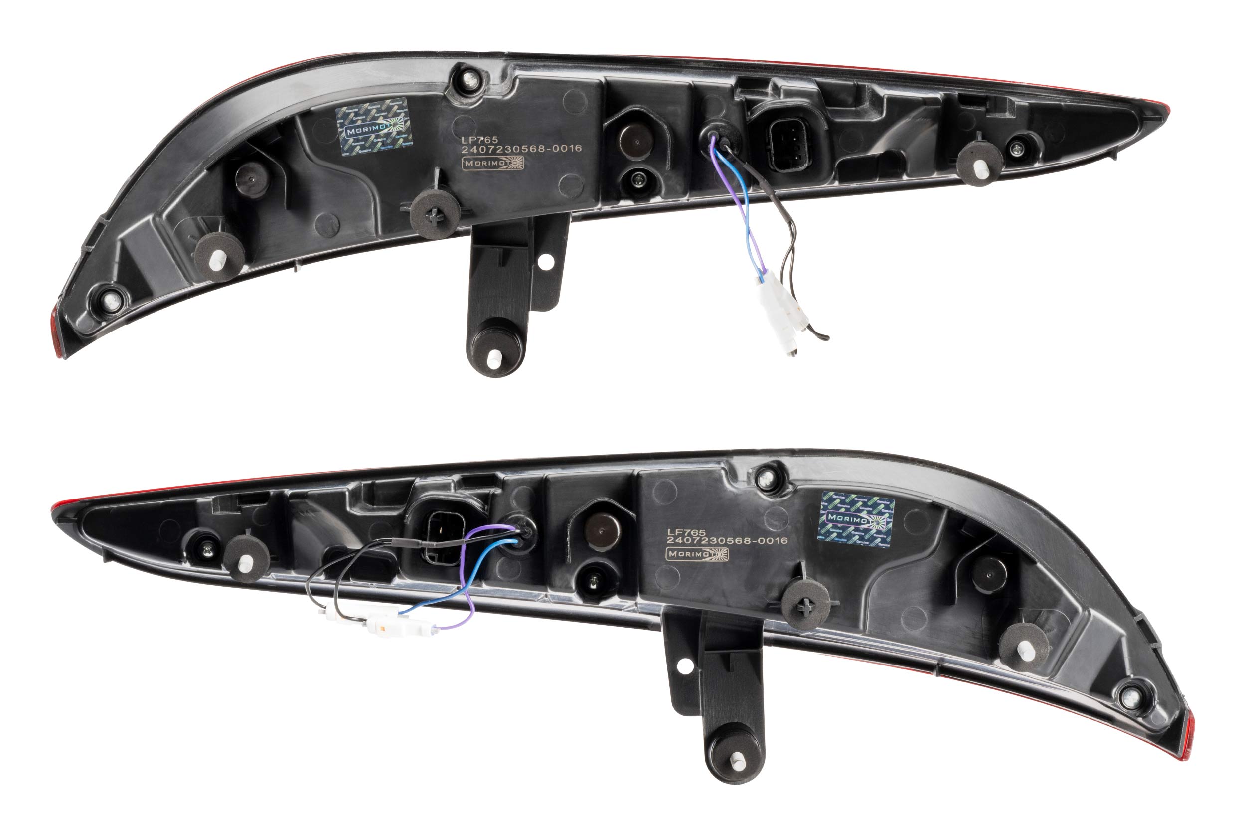 XB LED Tail Lights: Toyota Supra (20+ / Red Lens / Set)