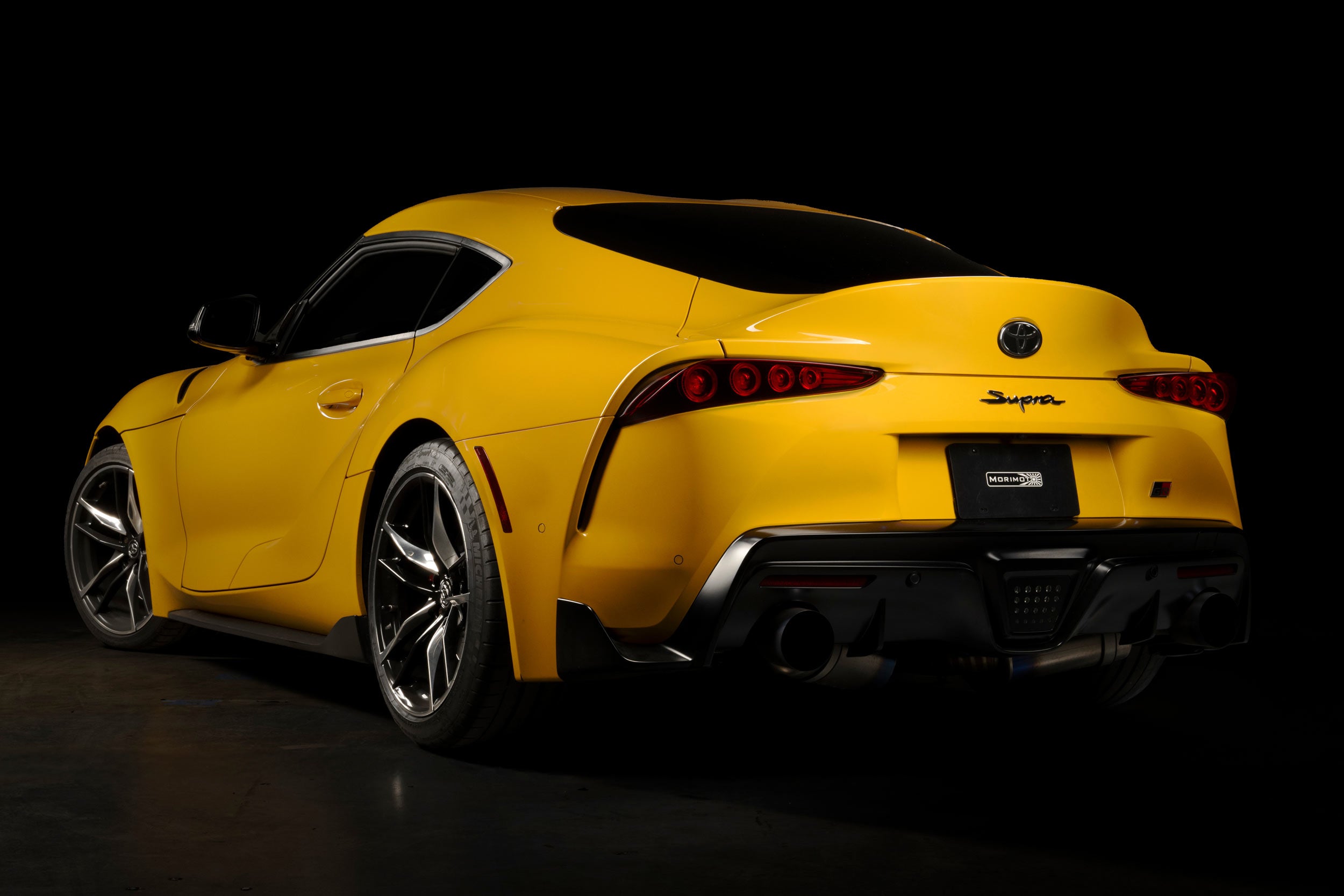 XB LED Tail Lights: Toyota Supra (20+ / Red Lens / Set)