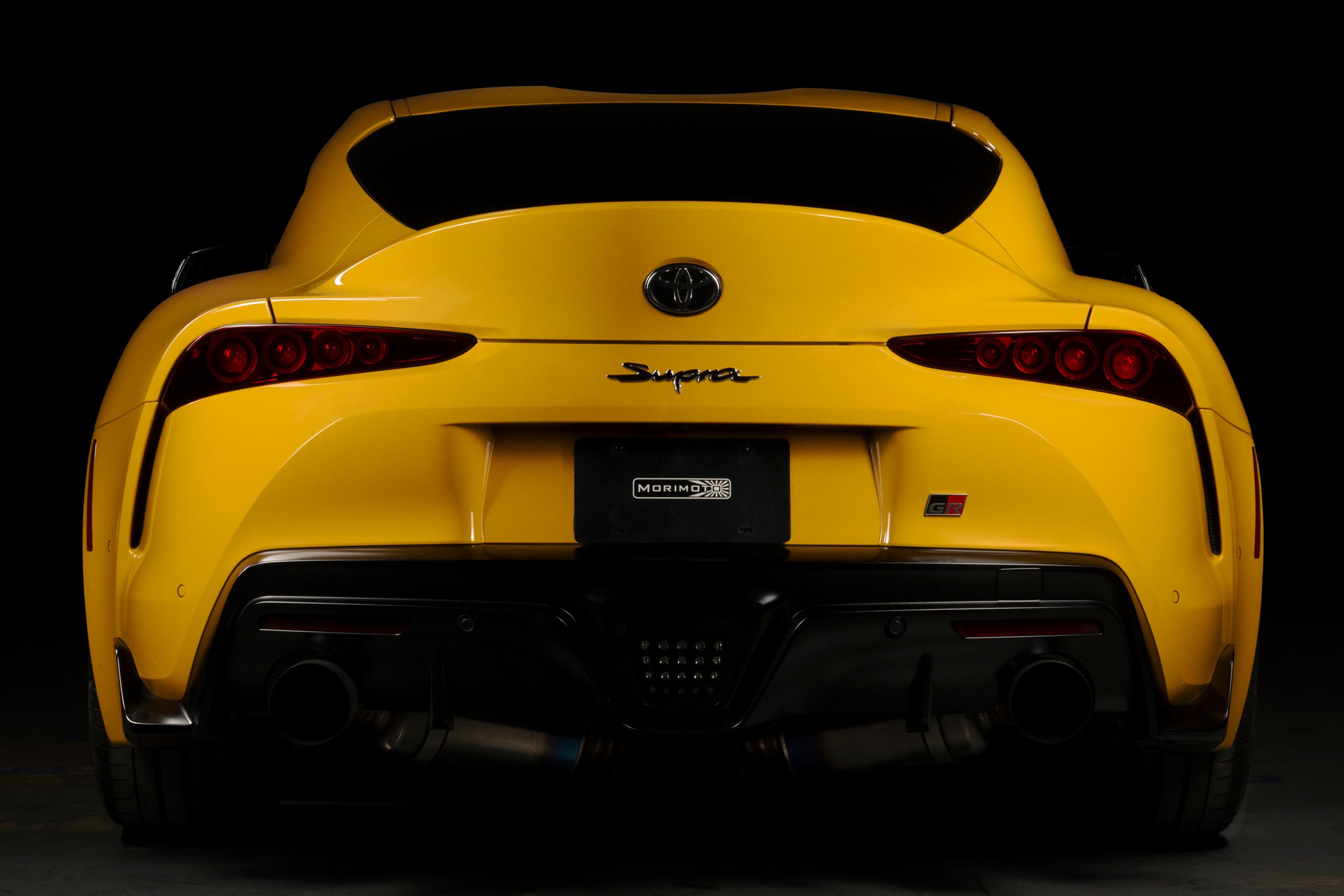 XB LED Tail Lights: Toyota Supra (20+ / Red Lens / Set)