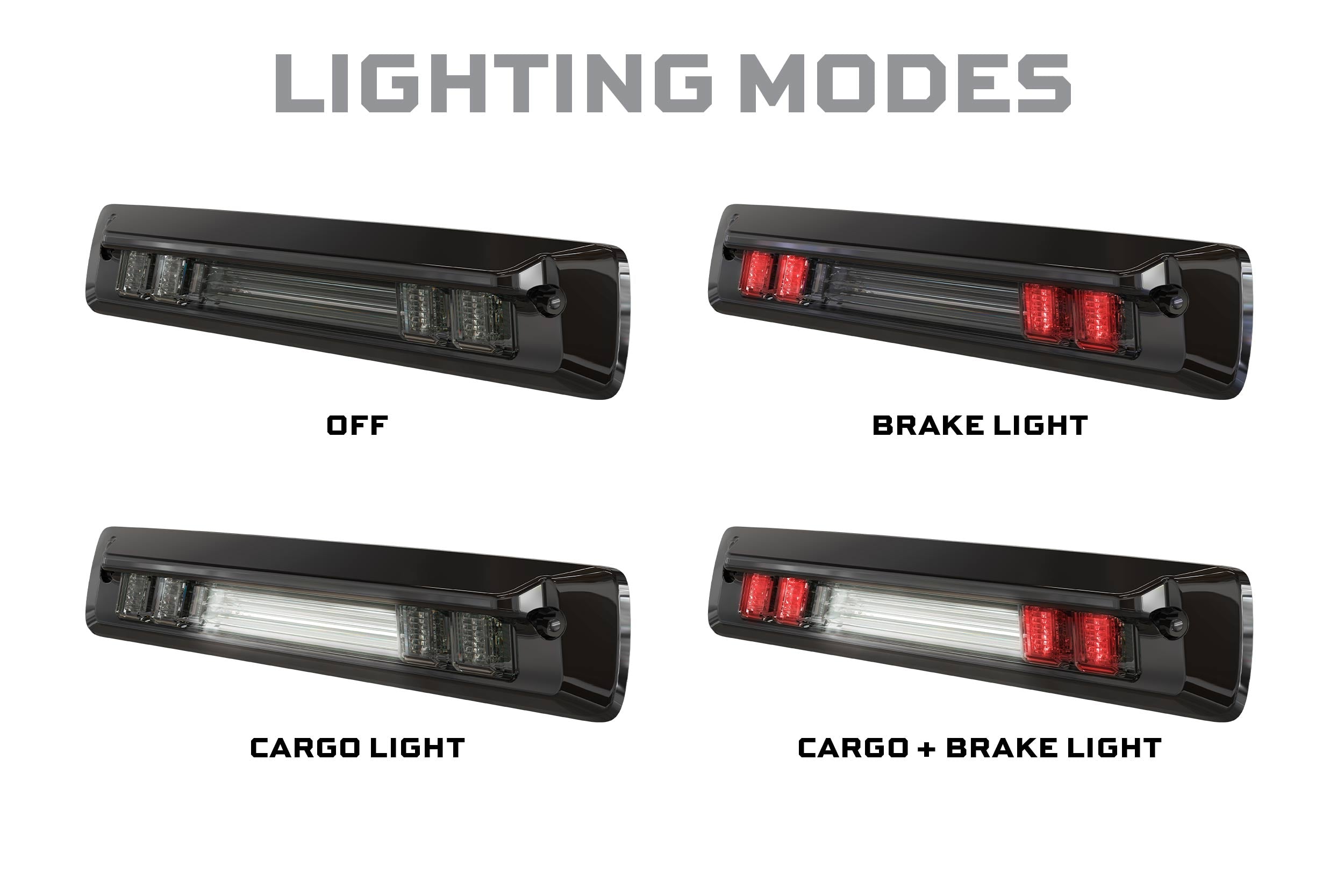 X3B LED Third Brake Light: 2015+ Colorado/Canyon