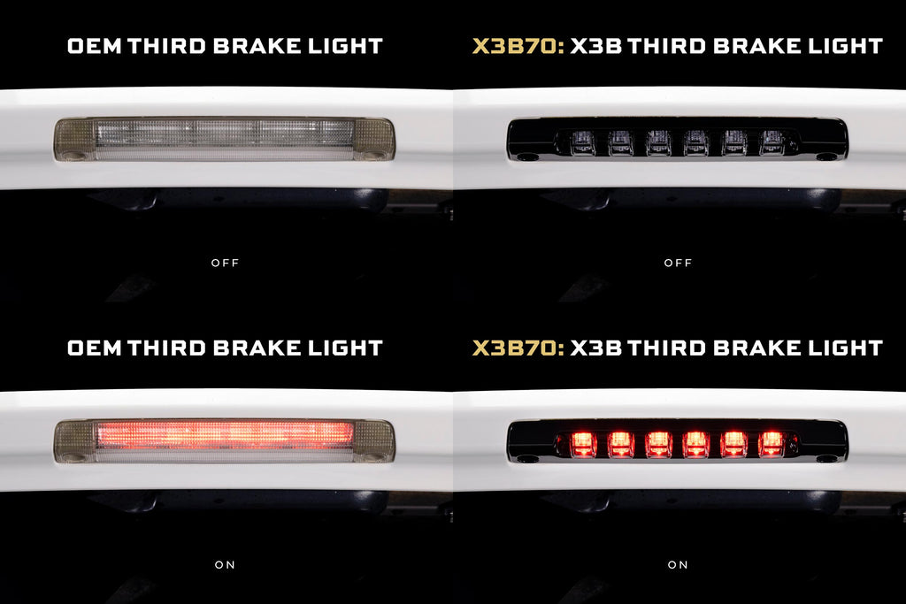 X3B LED Third Brake Light: 10-24 Toyota 4Runner