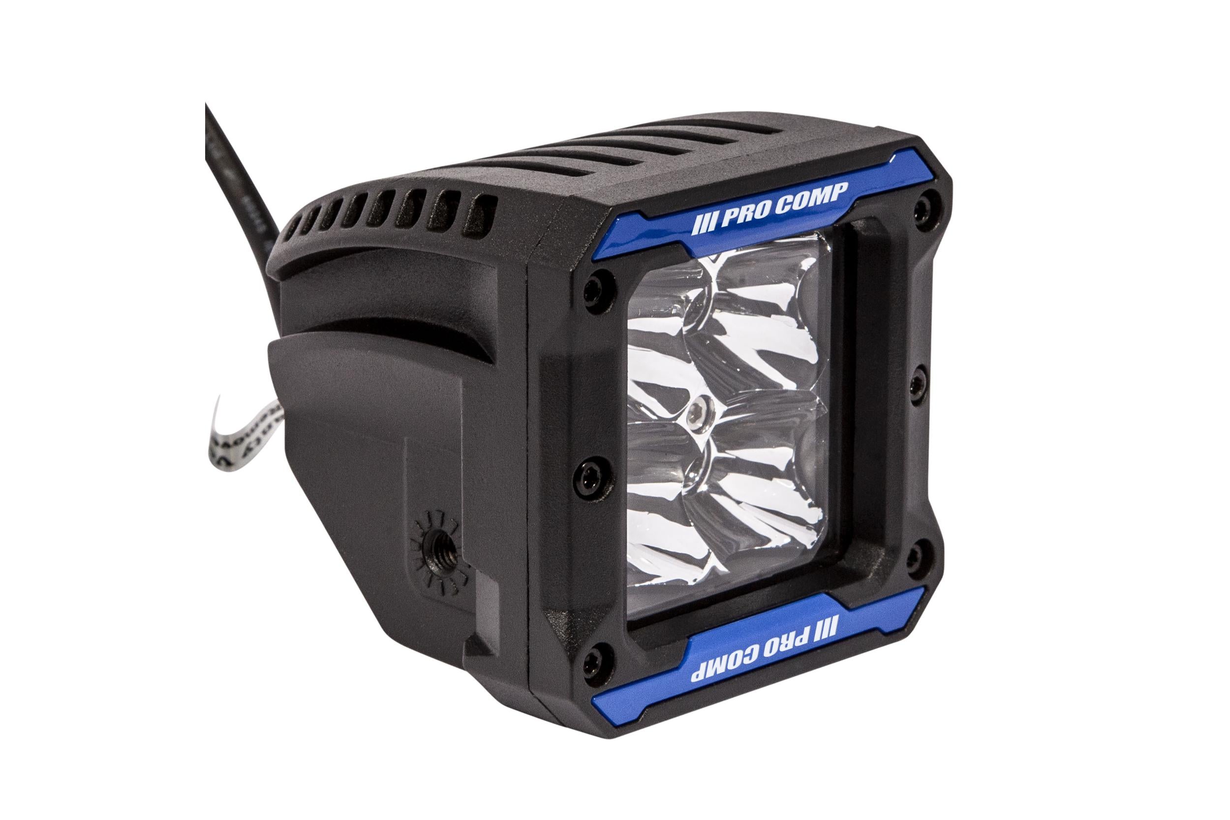 Pro Comp Gen 3 Pods: 2x2 Square / 12W / White / Spot Beam