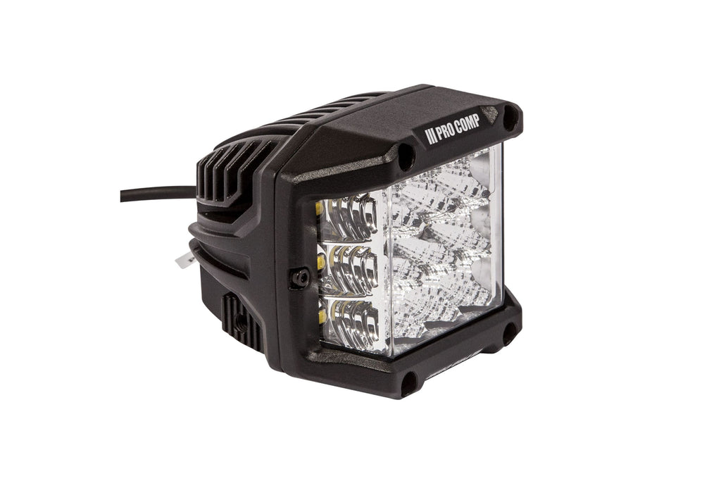 Pro Comp LED Pods: Wide Angle / 75W / White / Combo Beam