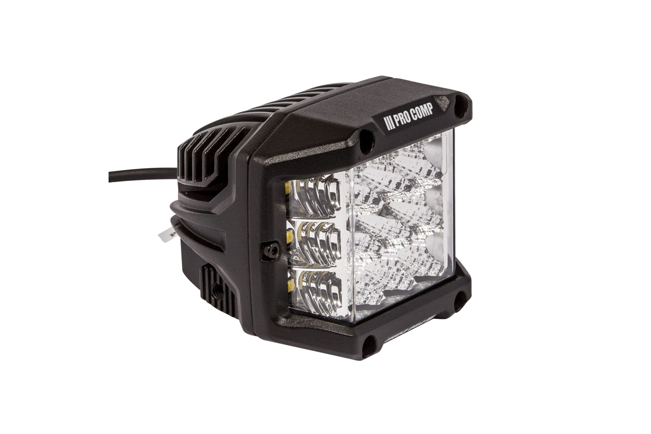 Pro Comp LED Pods: Wide Angle / 75W / White / Combo Beam