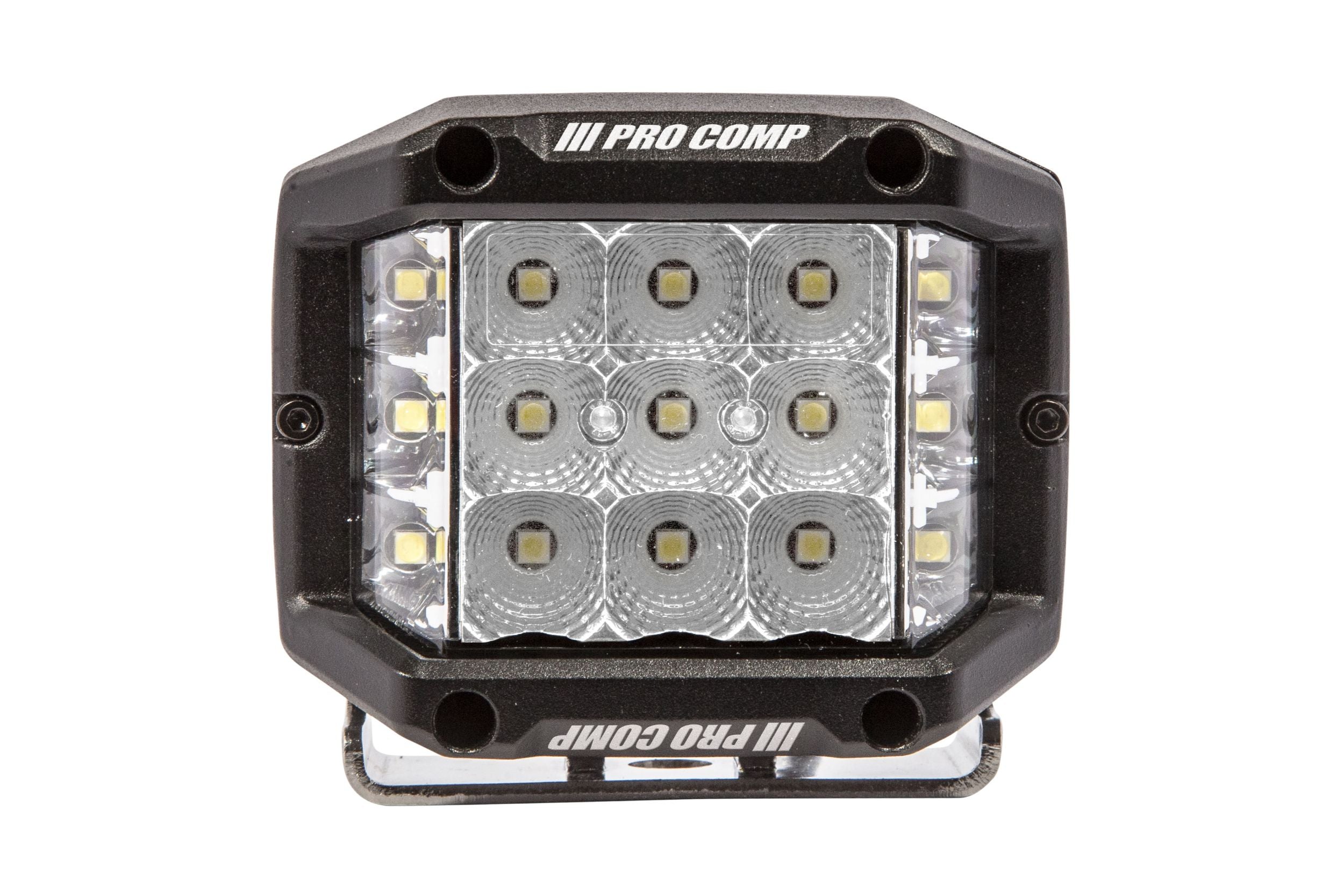 Pro Comp LED Pods: Wide Angle / 75W / White / Combo Beam