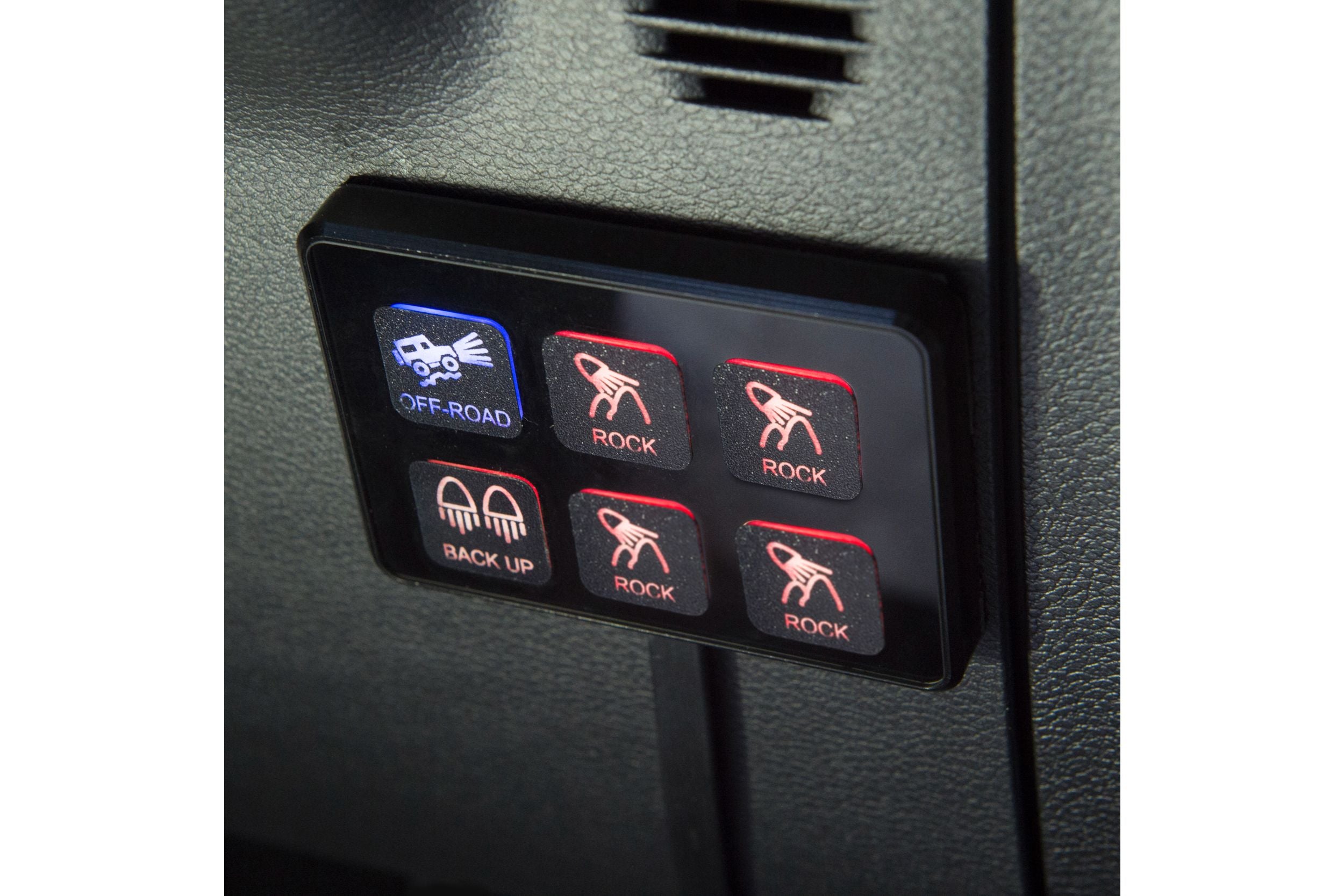 Pro Comp SS6 Universal Upfitter Switch Panel: Universal