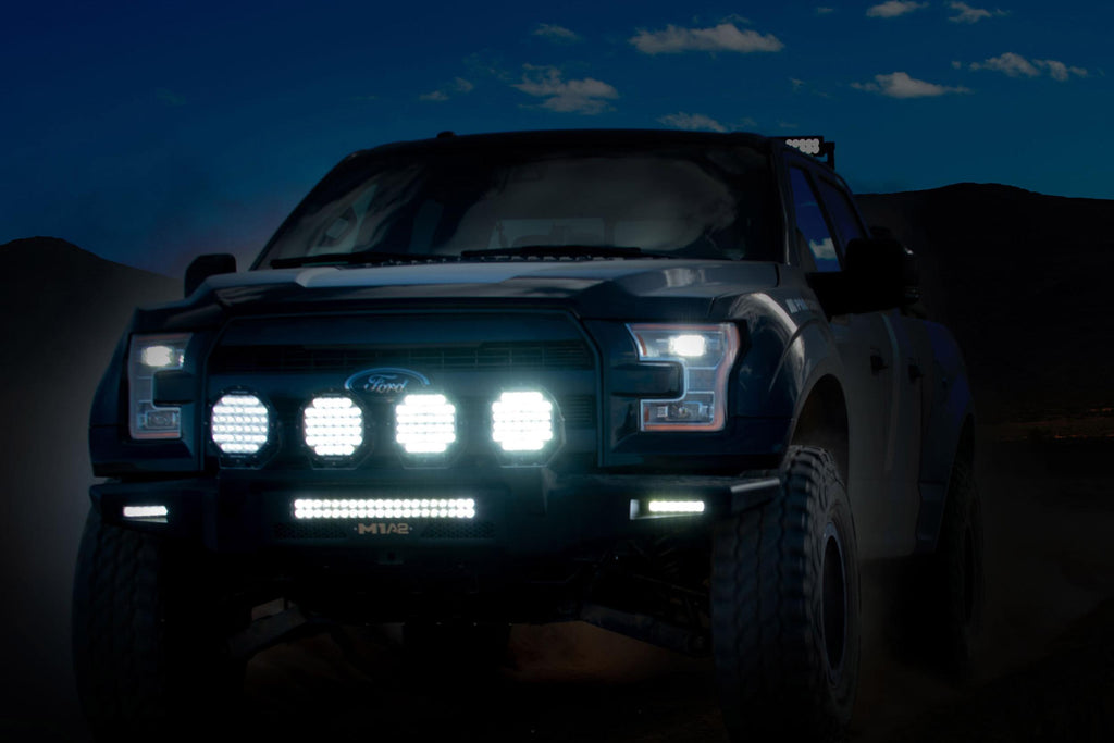 Pro Comp Motorsports Series Double Row Light Bar: 20" / White / Combo Beam