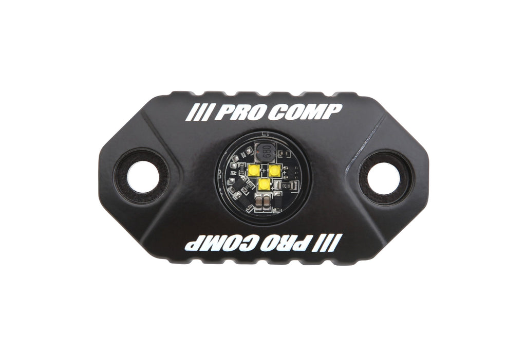 Pro Comp Universal Rock Light Kit: White (6 Pc)