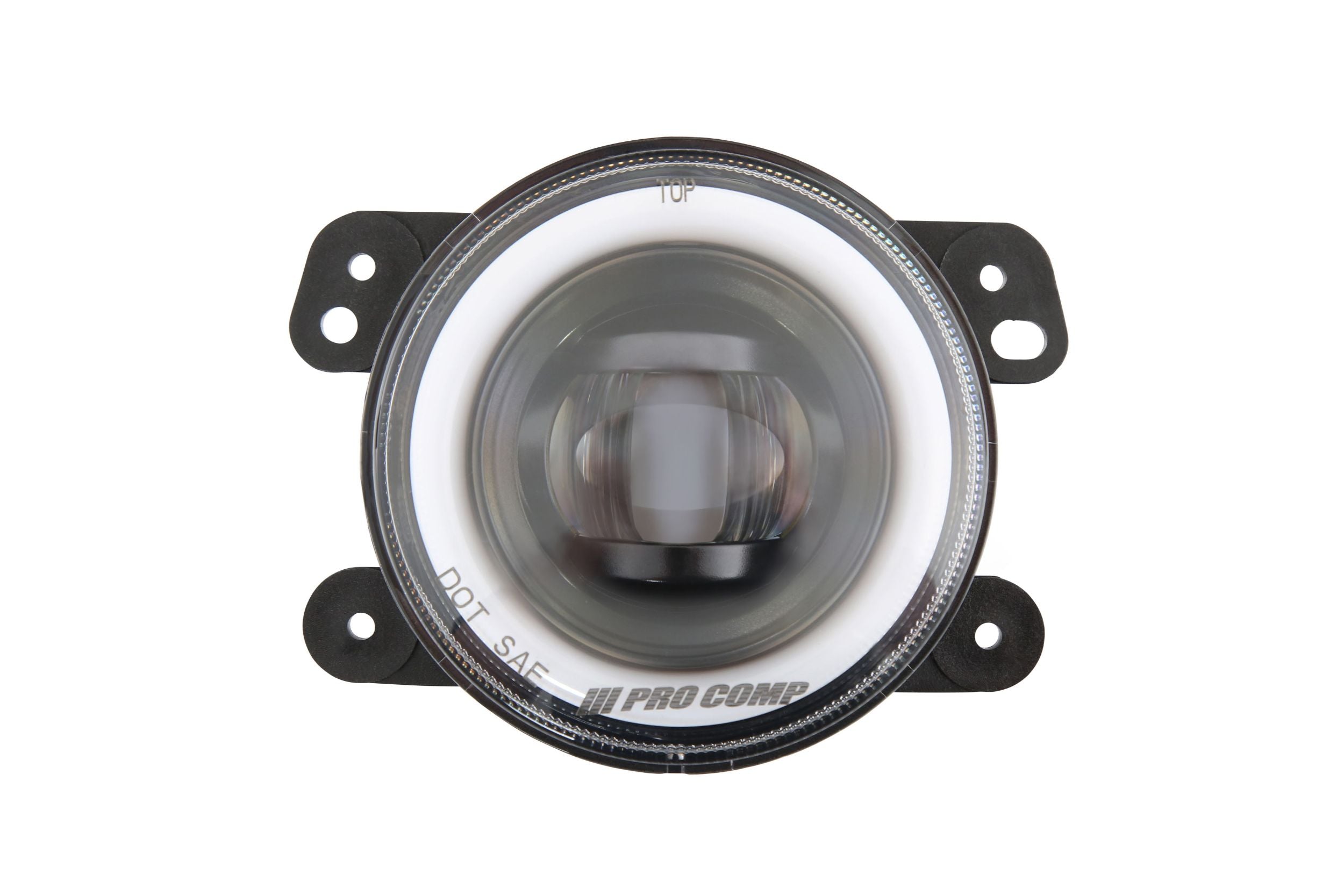 Pro Comp Jeep Fog Lights: Wide Fog Beam (White) (07-18 JK)