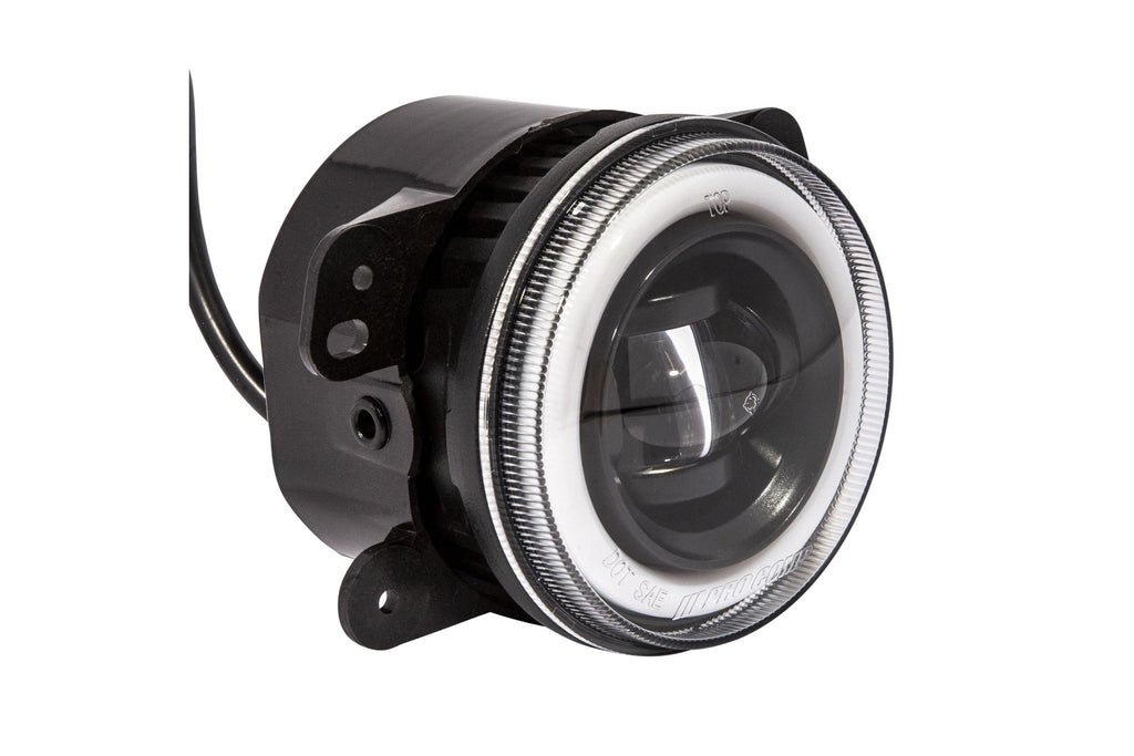 Pro Comp Jeep Fog Lights: Wide Fog Beam (White) (07-18 JK)