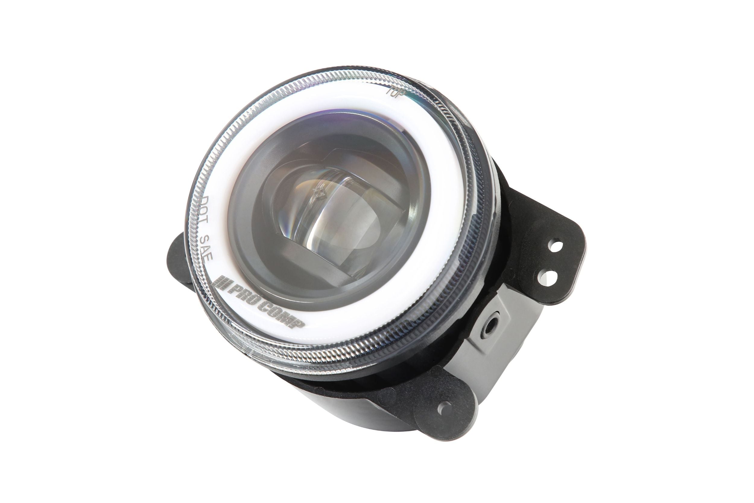 Pro Comp Jeep Fog Lights: Wide Fog Beam (White) (07-18 JK)