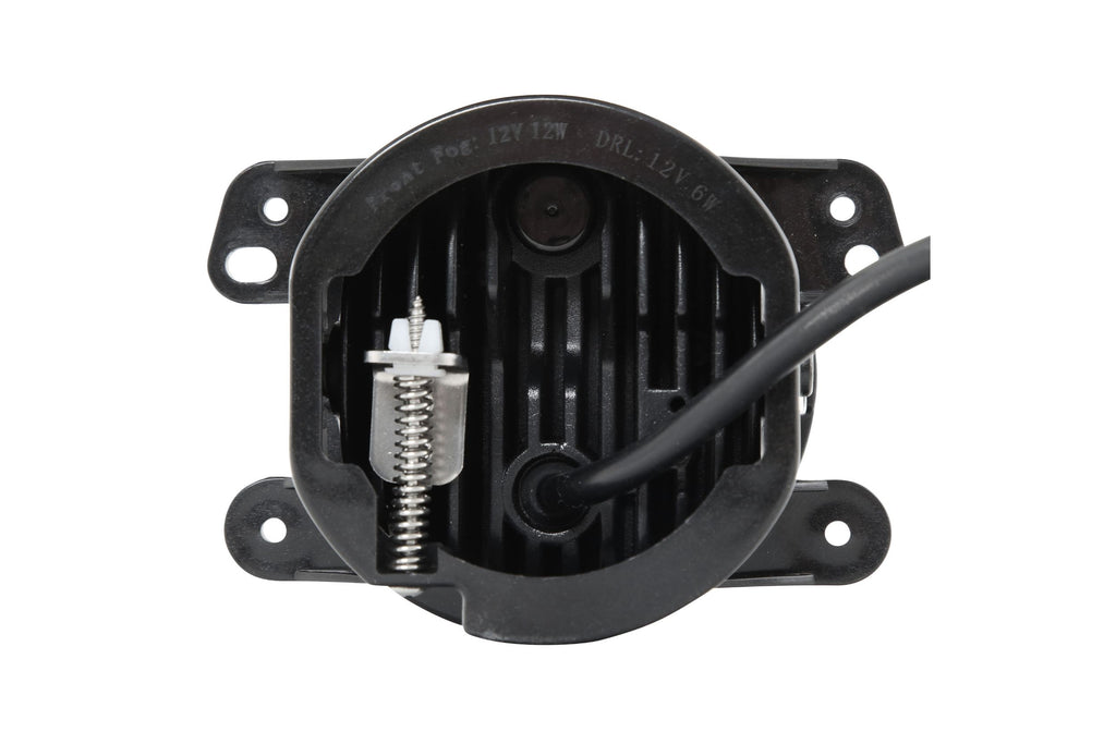 Pro Comp Jeep Fog Lights: Wide Fog Beam (White) (07-18 JK)