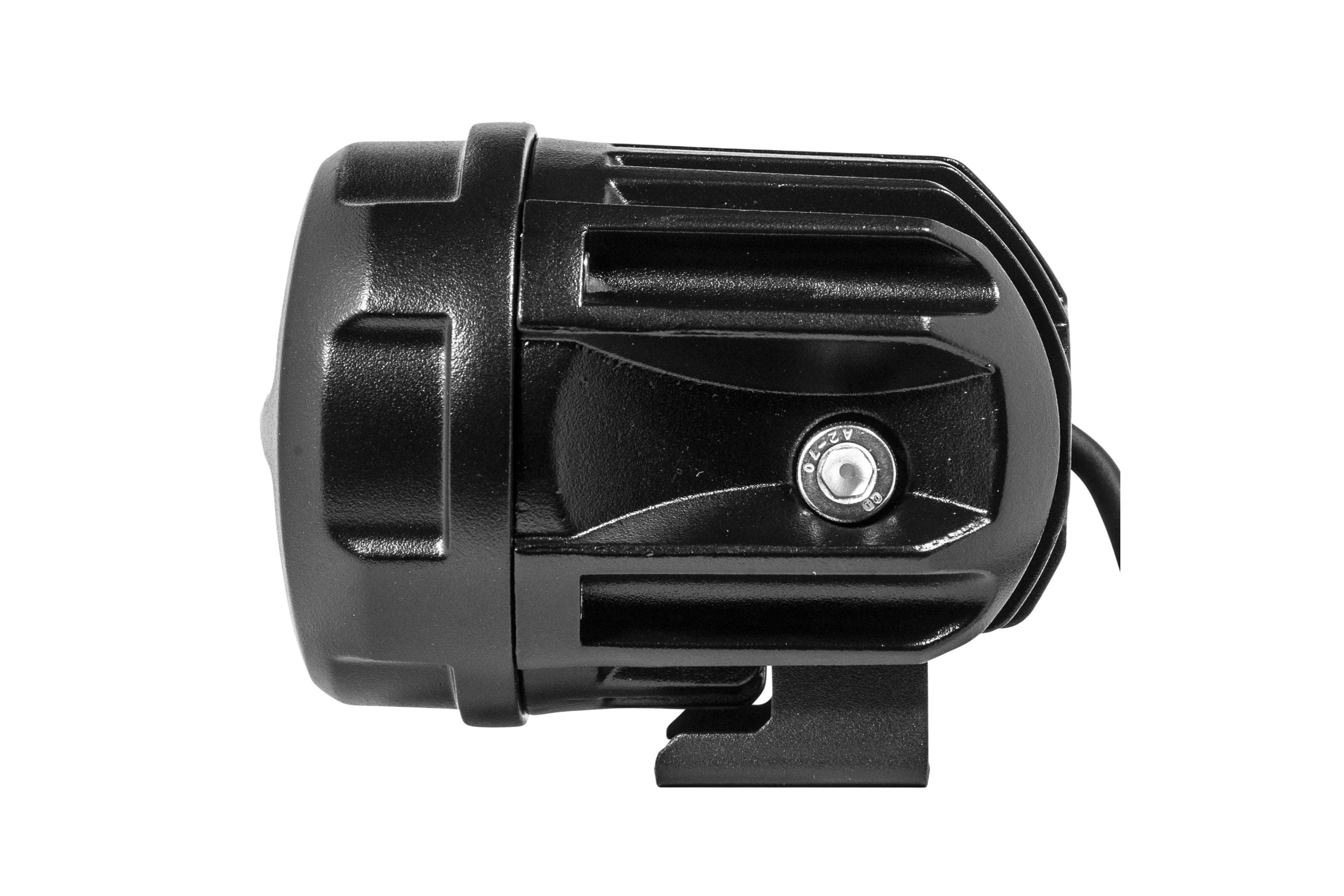 Pro Comp S4-R LED Pods: 2x2 Round / 20W / White / Spot Beam