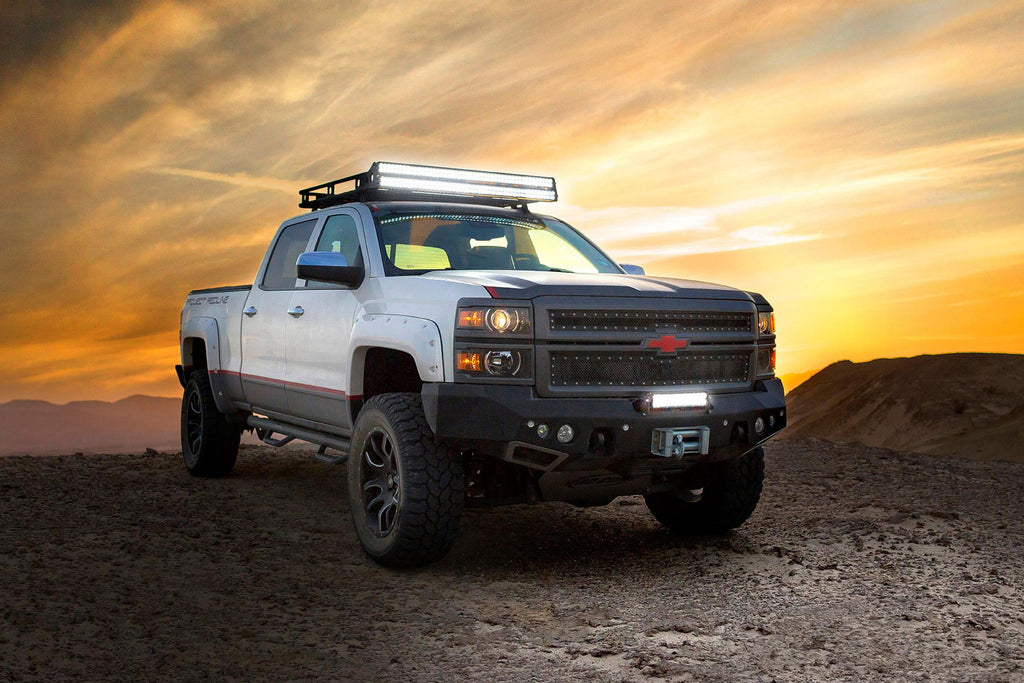 Pro Comp Motorsports Series Double Row Light Bar: 6" / White / Combo Beam